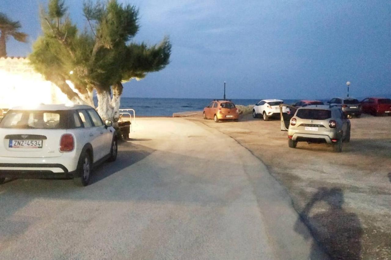 Studio On The Closest Beach To The City! Amoudara Lasithiou エクステリア 写真