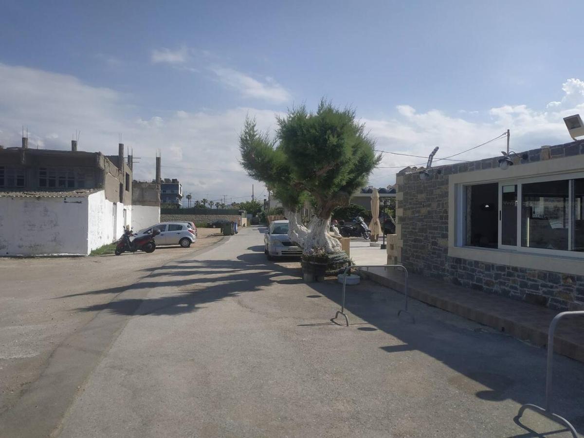 Studio On The Closest Beach To The City! Amoudara Lasithiou エクステリア 写真