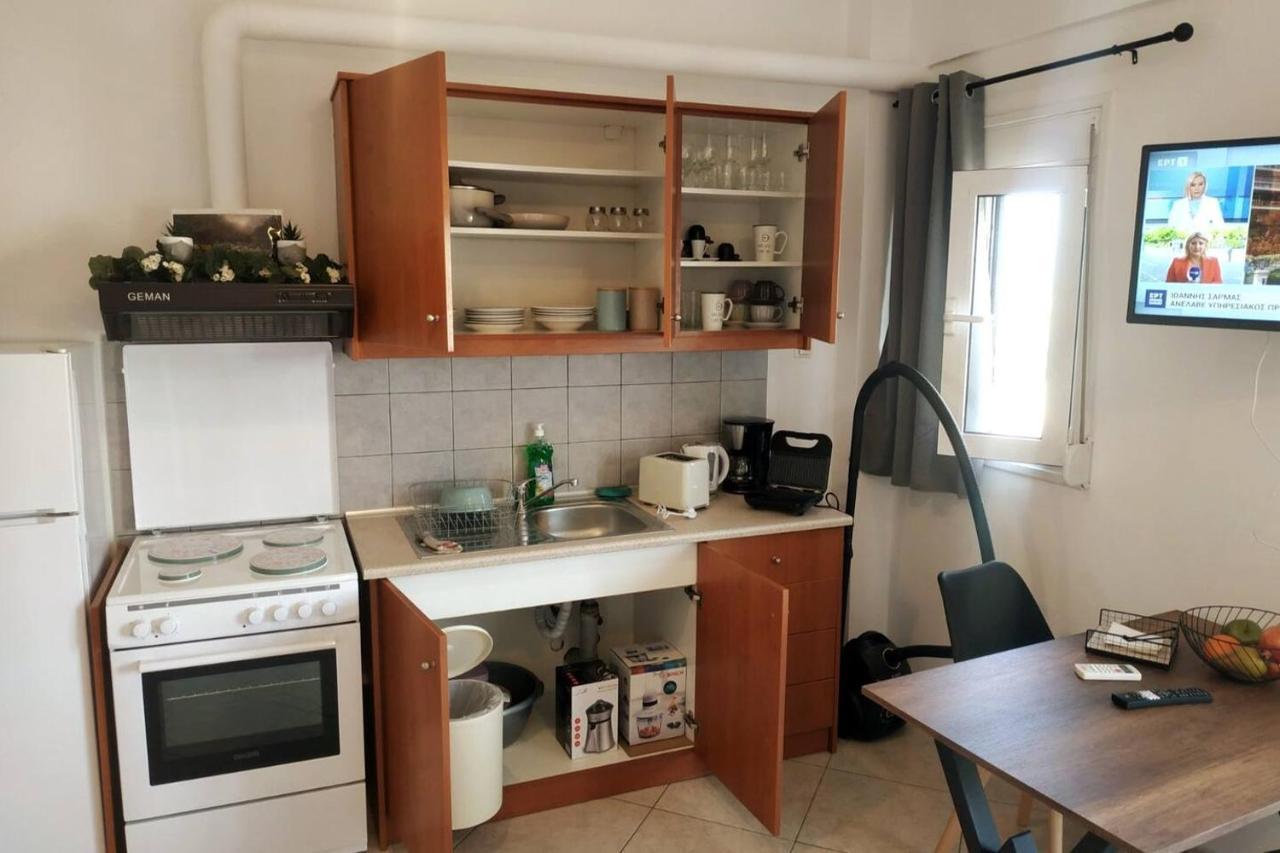 Studio On The Closest Beach To The City! Amoudara Lasithiou エクステリア 写真