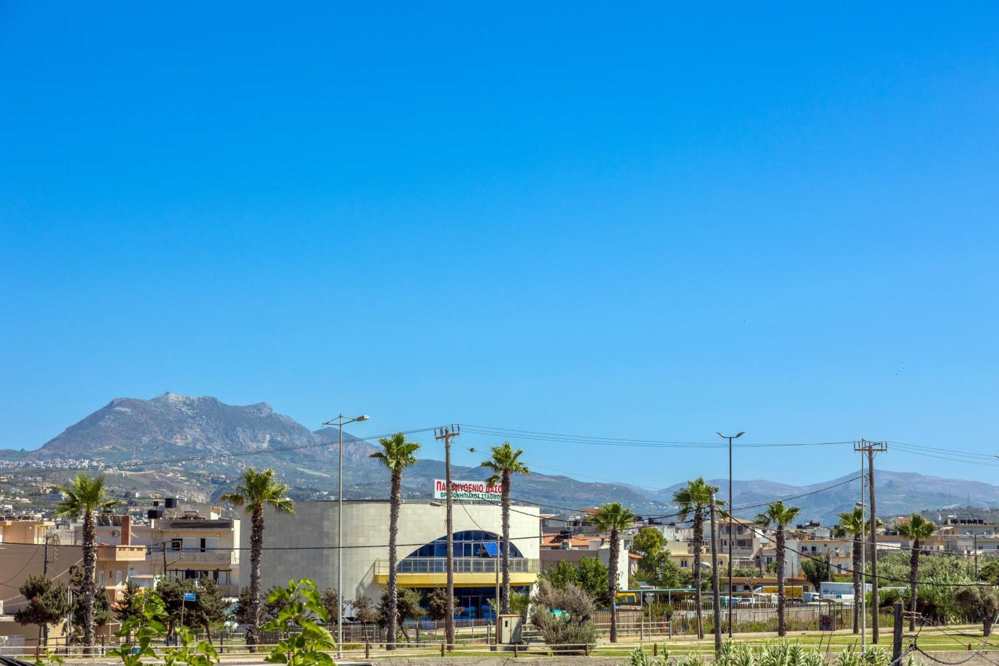 Studio On The Closest Beach To The City! Amoudara Lasithiou エクステリア 写真