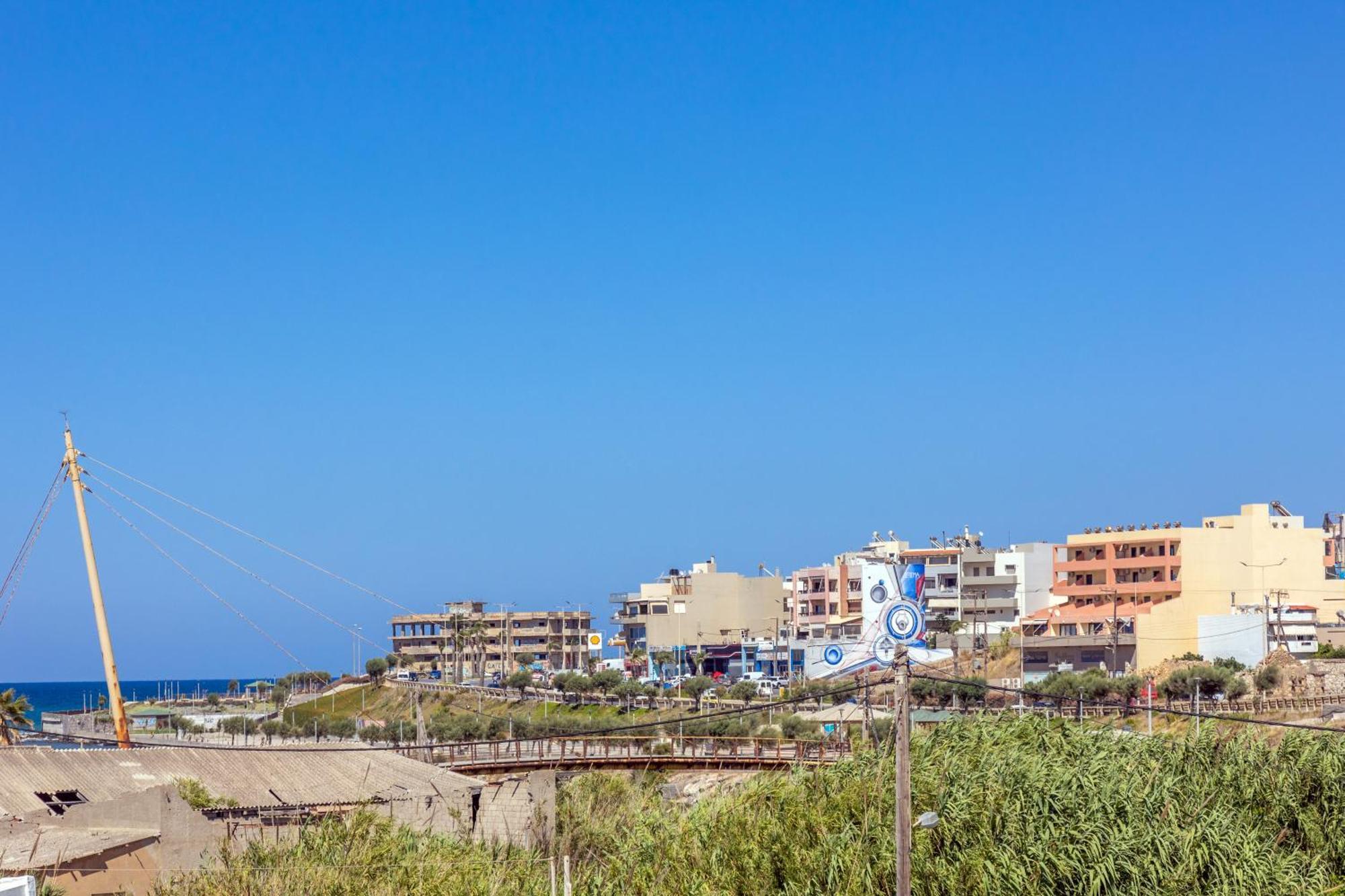 Studio On The Closest Beach To The City! Amoudara Lasithiou エクステリア 写真